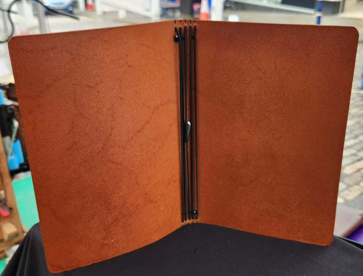 Refillable A5 Recycled Leather Journal