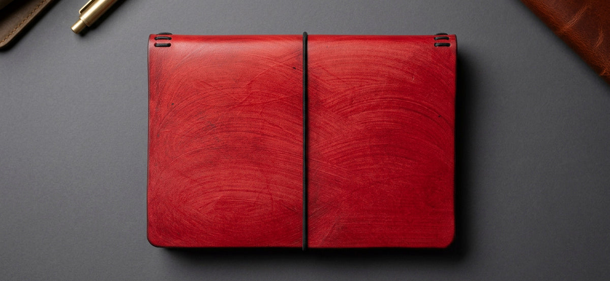 Refillable A5 Recycled Leather Journal