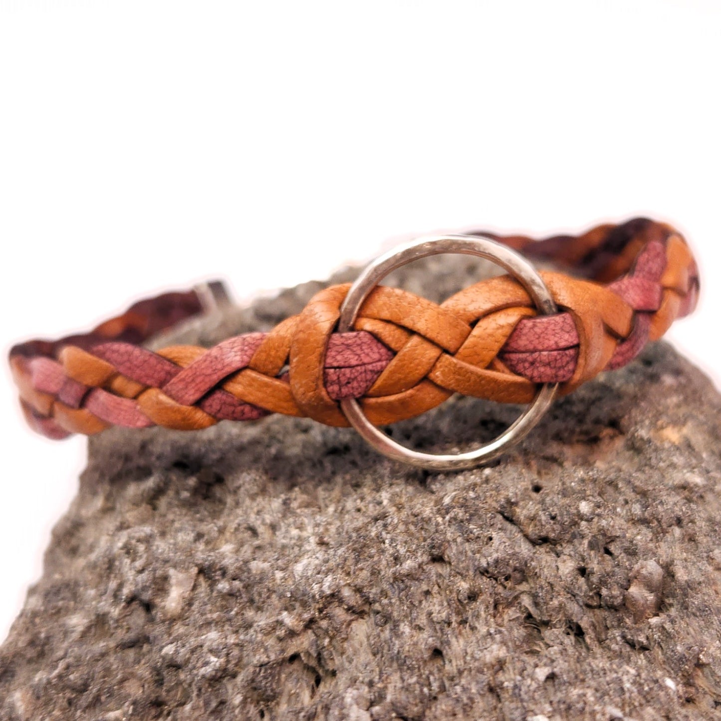 Eternity Bracelet - Saddle Tan and London Tan