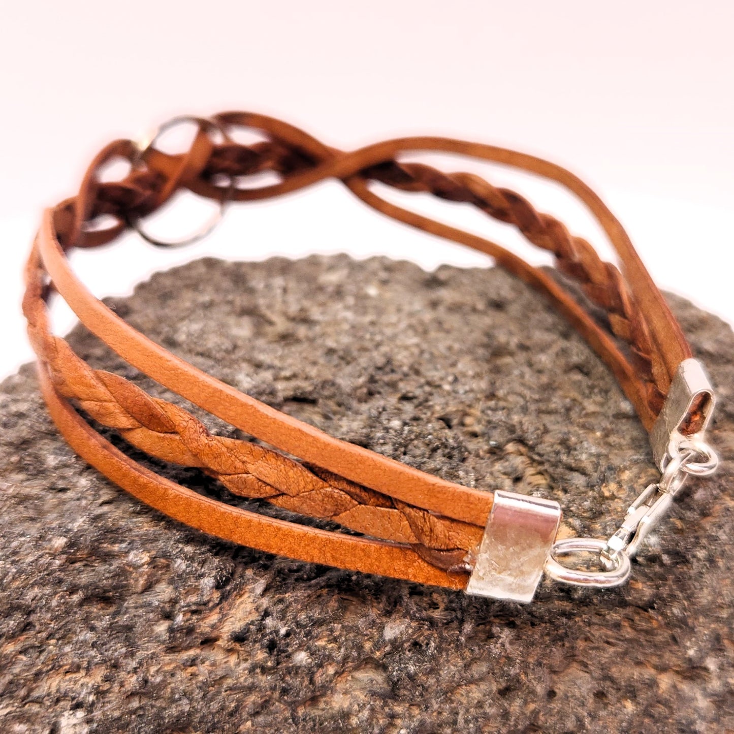 Eternity Bracelet - Saddle Tan