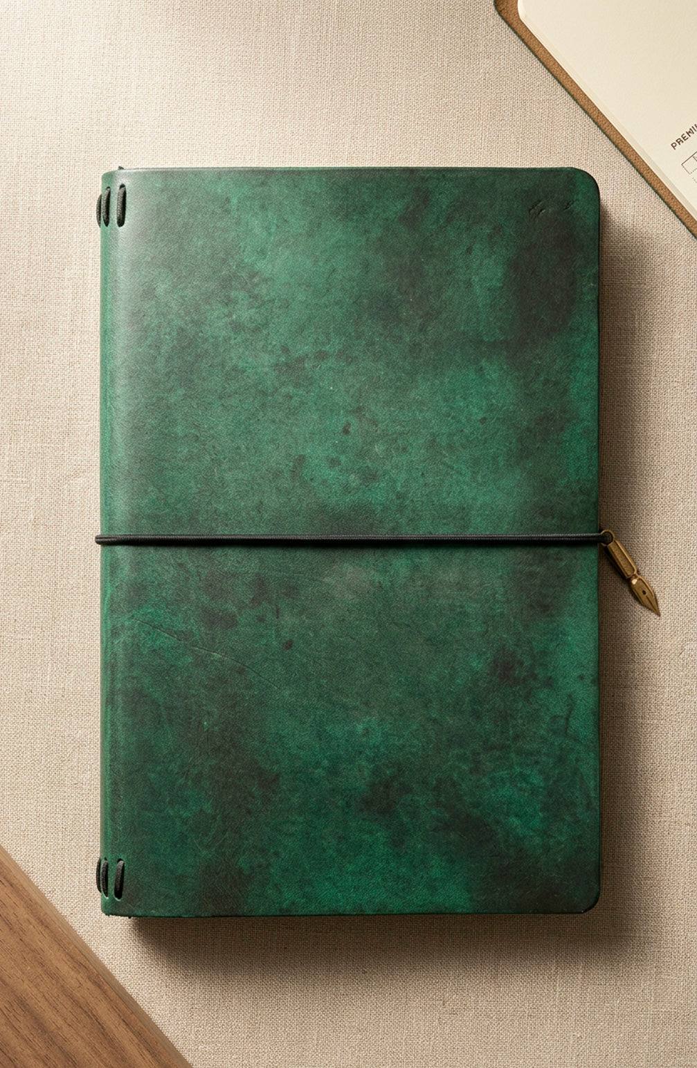Refillable A5 Recycled Leather Journal